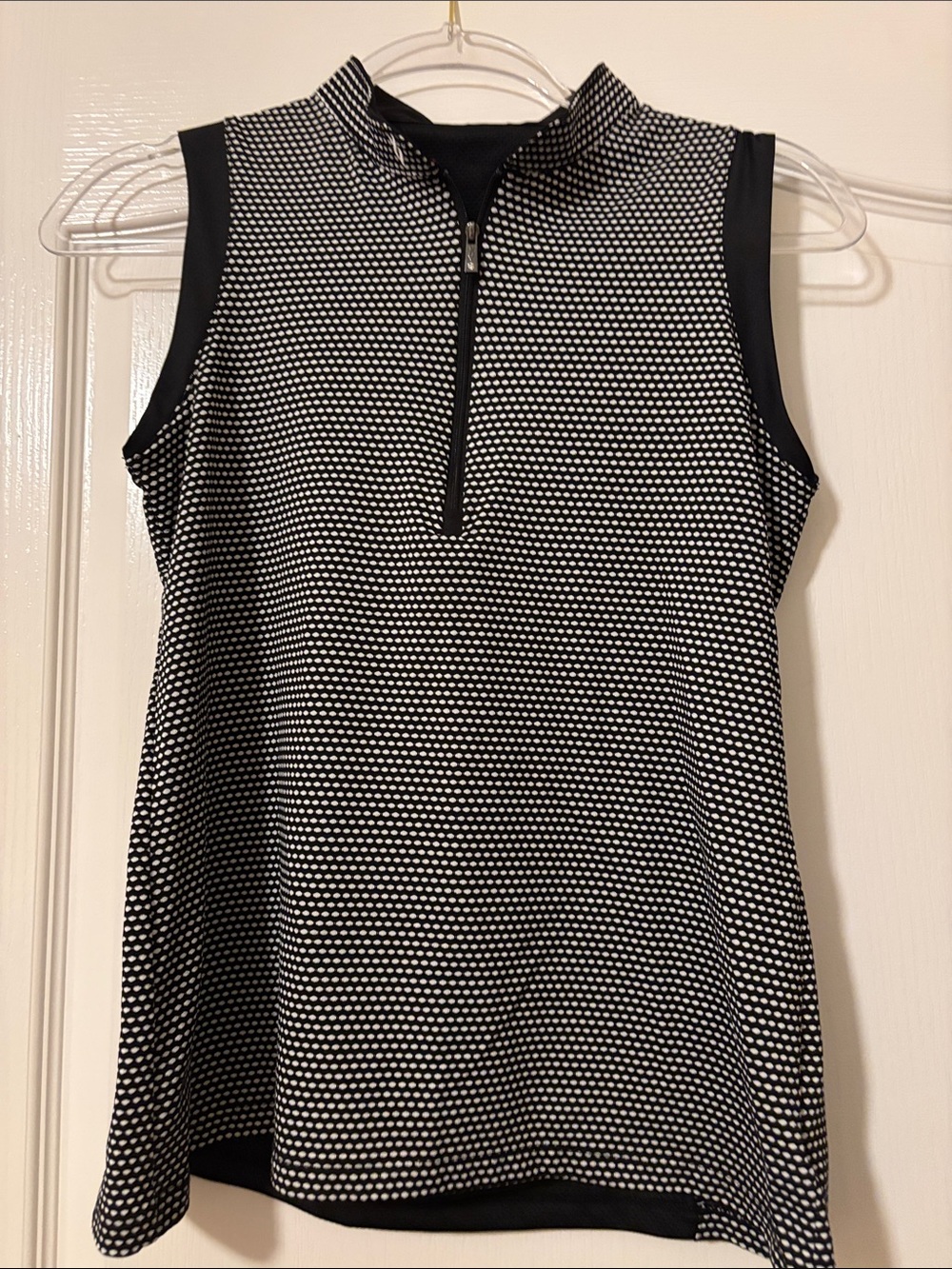 Nancy Lopez quarter-zip golf shirt. size medium.